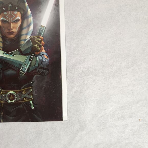 Marvel Star Wars The Mandalorian #5 Ahsoka Tano Kael Ngu Exclusive Variant NM - Picture 6 of 7